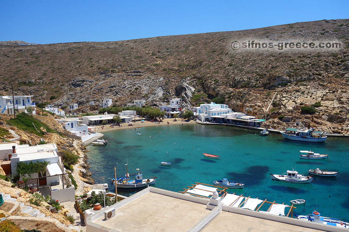 La spiaggia di Cheronissos
