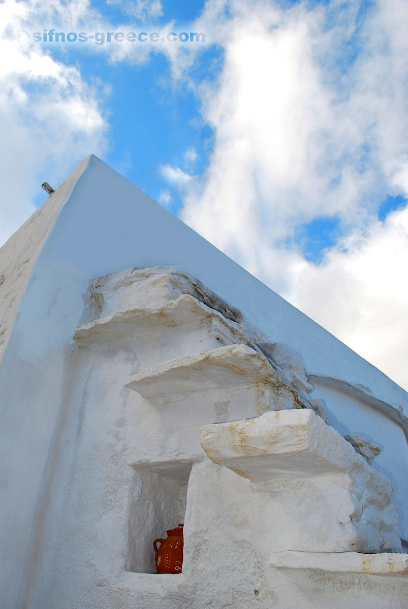 Architettura tradizionale a Exabela di Sifnos