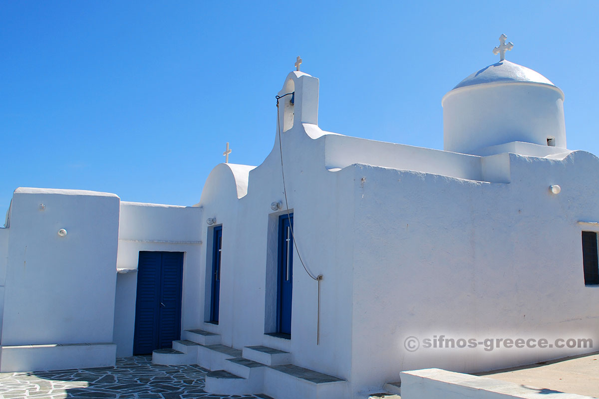 Il monastero di Stavros, a Faros