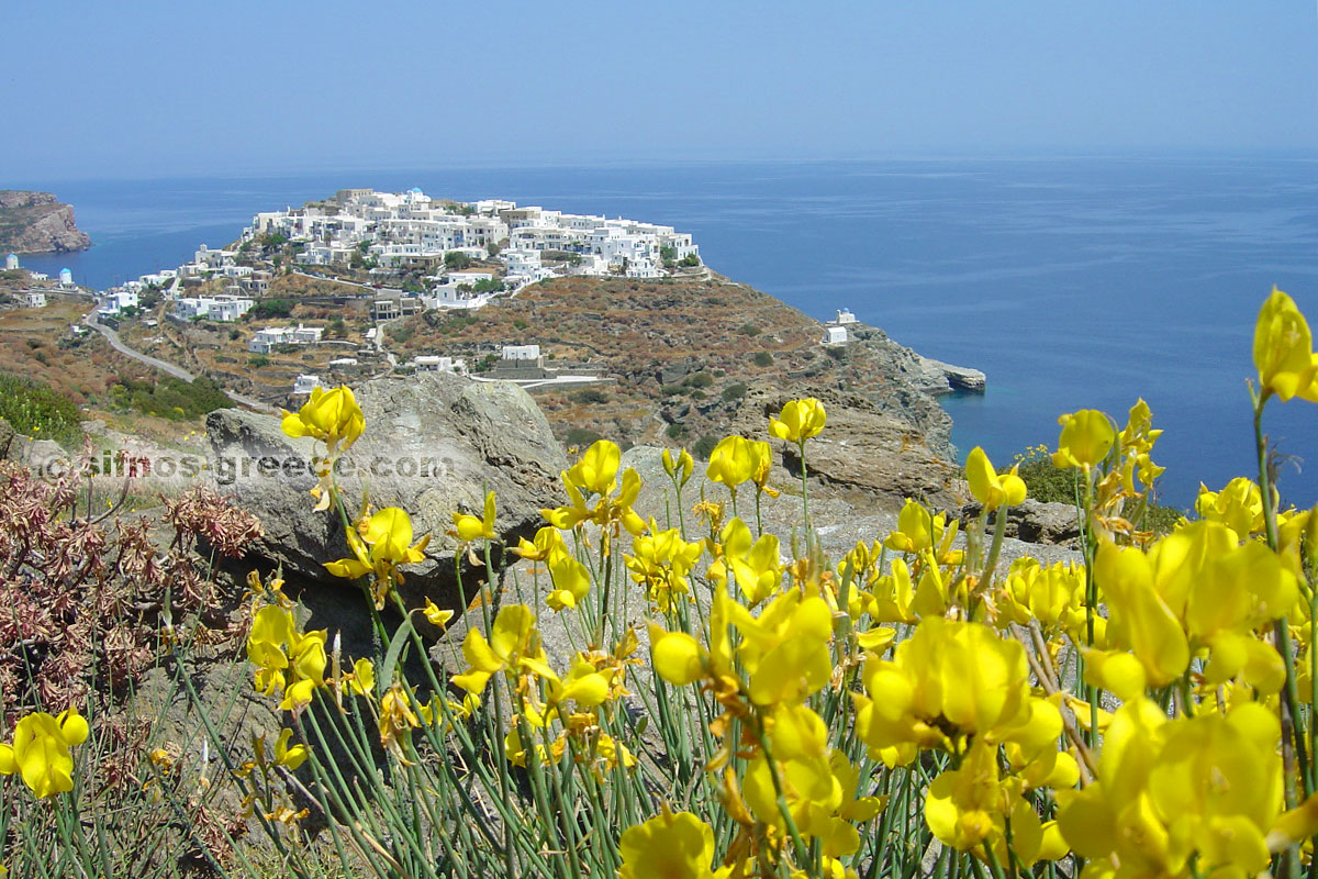Il villaggio di Kastro al tempo di primavera
